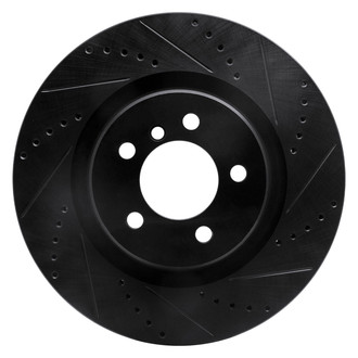 DFC® - Premium Drilled and Slotted Front Passenger Side Brake Rotor