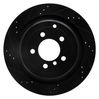 DFC® - Premium Drilled and Slotted Rear Driver Side Brake Rotor