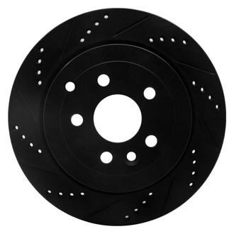DFC® - Premium Drilled and Slotted Rear Brake Rotor