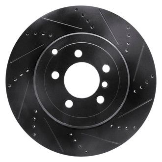 DFC® - Premium Drilled and Slotted Rear Passenger Side Brake Rotor