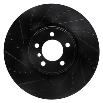 DFC® - Premium Drilled and Slotted Front Driver Side Brake Rotor