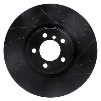DFC® - Premium Drilled and Slotted Front Passenger Side Brake Rotor