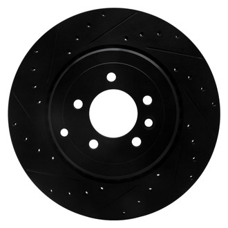 DFC® - Premium Drilled and Slotted Rear Driver Side Brake Rotor