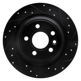 DFC® - Premium Drilled and Slotted Rear Passenger Side Brake Rotor