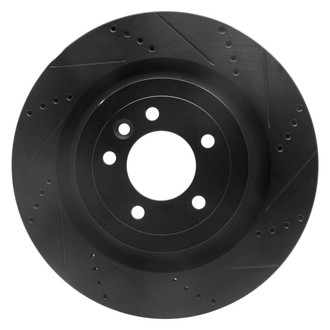 DFC® - Premium Drilled and Slotted Rear Passenger Side Brake Rotor