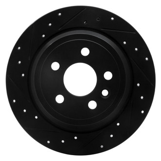 DFC® - Premium Drilled and Slotted Rear Driver Side Brake Rotor