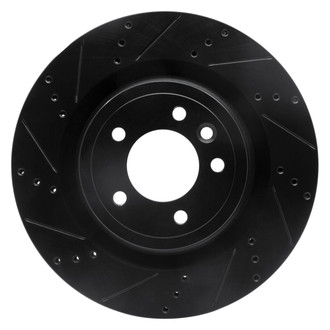 DFC® - Premium Drilled and Slotted Rear Driver Side Brake Rotor