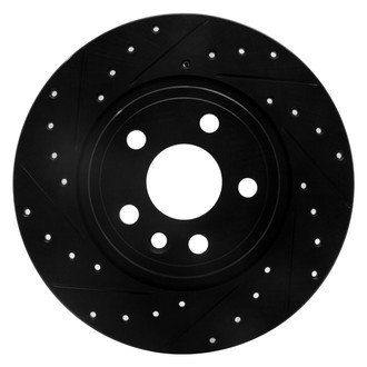 DFC® - Premium Drilled and Slotted Rear Driver Side Brake Rotor