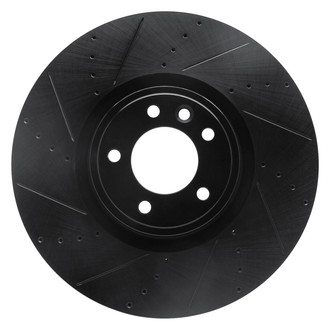 DFC® - Premium Drilled and Slotted Front Driver Side Brake Rotor