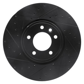 DFC® - Premium Drilled and Slotted Front Driver Side Brake Rotor