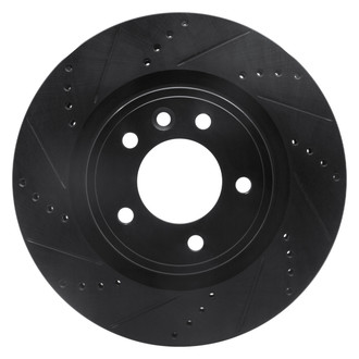 DFC® - Premium Drilled and Slotted Rear Driver Side Brake Rotor