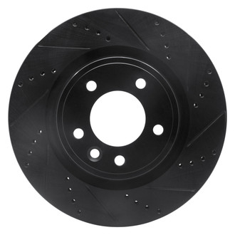 DFC® - Premium Drilled and Slotted Rear Passenger Side Brake Rotor
