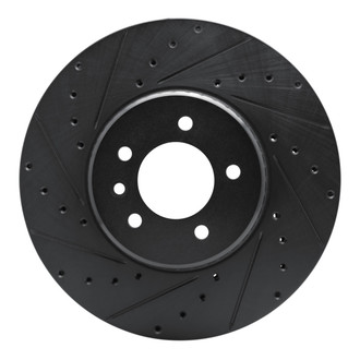 DFC® - Premium Drilled and Slotted Front Driver Side Brake Rotor