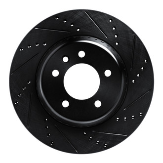 DFC® - Premium Drilled and Slotted Rear Passenger Side Brake Rotor