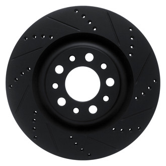 DFC® - Premium Drilled and Slotted Rear Passenger Side Brake Rotor