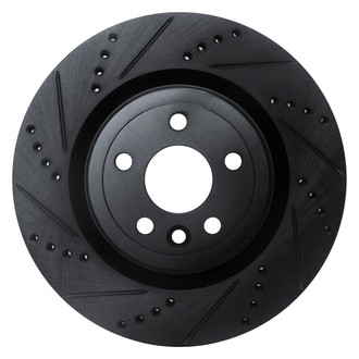 DFC® - Premium Drilled and Slotted Rear Driver Side Brake Rotor