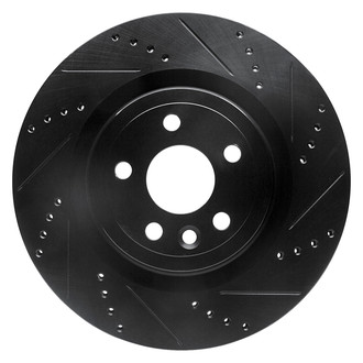 DFC® - Premium Drilled and Slotted Rear Passenger Side Brake Rotor