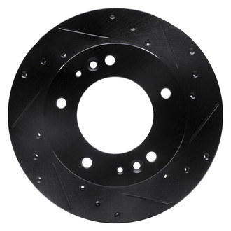 DFC® - Premium Drilled and Slotted Front Passenger Side Brake Rotor