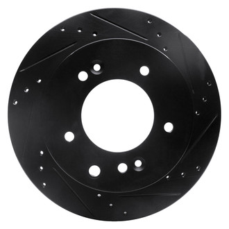 DFC® - Premium Drilled and Slotted Rear Passenger Side Brake Rotor