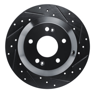 DFC® - Premium Drilled and Slotted Rear Passenger Side Brake Rotor
