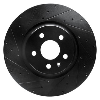 DFC® - Premium Drilled and Slotted Front Driver Side Brake Rotor