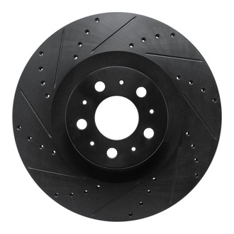 DFC® - Premium Drilled and Slotted Front Driver Side Brake Rotor
