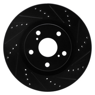 DFC® - Premium Drilled and Slotted Rear Passenger Side Brake Rotor