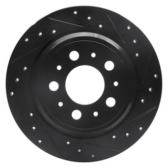 DFC® - Premium Drilled and Slotted Rear Passenger Side Brake Rotor