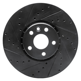 DFC® - Premium Drilled and Slotted Front Driver Side Brake Rotor