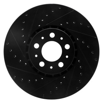 DFC® - Premium Drilled and Slotted Front Driver Side Brake Rotor