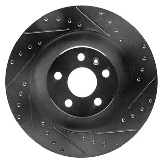 DFC® - Premium Drilled and Slotted Rear Passenger Side Brake Rotor