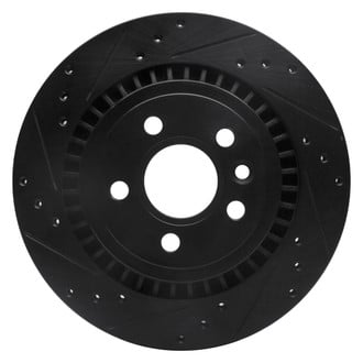 DFC® - Premium Drilled and Slotted Rear Driver Side Brake Rotor