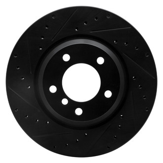DFC® - Premium Drilled and Slotted Front Driver Side Brake Rotor
