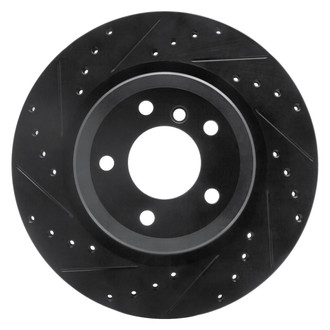 DFC® - Premium Drilled and Slotted Rear Driver Side Brake Rotor