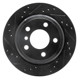 DFC® - Premium Drilled and Slotted Rear Driver Side Brake Rotor