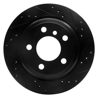 DFC® - Premium Drilled and Slotted Rear Passenger Side Brake Rotor
