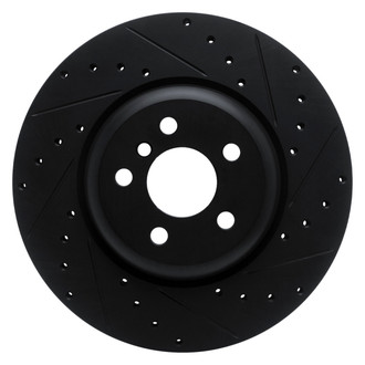 DFC® - Premium Drilled and Slotted Rear Passenger Side Brake Rotor