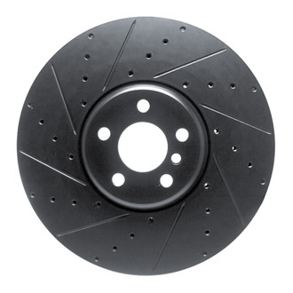 DFC® - Premium Drilled and Slotted Front Driver Side Brake Rotor