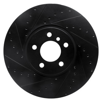 DFC® - Premium Drilled and Slotted Front Driver Side Brake Rotor