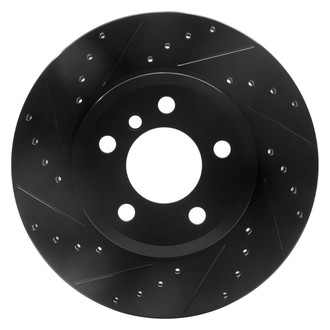 DFC® - Premium Drilled and Slotted Front Driver Side Brake Rotor