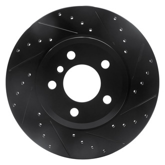 DFC® - Premium Drilled and Slotted Front Passenger Side Brake Rotor