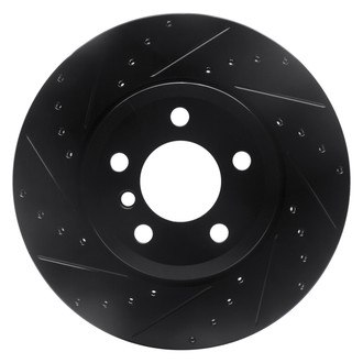 DFC® - Premium Drilled and Slotted Rear Driver Side Brake Rotor