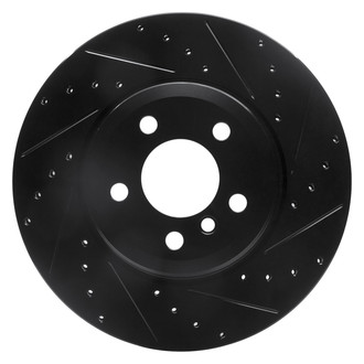 DFC® - Premium Drilled and Slotted Rear Passenger Side Brake Rotor
