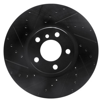 DFC® - Premium Drilled and Slotted Front Driver Side Brake Rotor