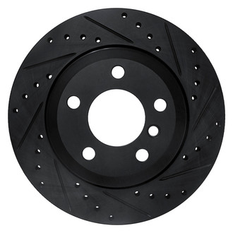 DFC® - Premium Drilled and Slotted Rear Passenger Side Brake Rotor