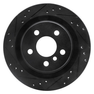 DFC® - Premium Drilled and Slotted Rear Driver Side Brake Rotor