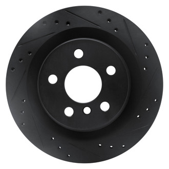 DFC® - Premium Drilled and Slotted Rear Passenger Side Brake Rotor