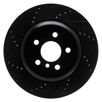 DFC® - Premium Drilled and Slotted Rear Passenger Side Brake Rotor