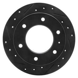 DFC® - Premium Drilled and Slotted Rear Driver Side Brake Rotor
