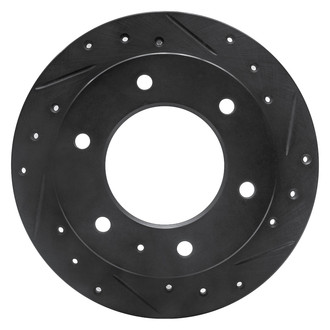 DFC® - Premium Drilled and Slotted Rear Passenger Side Brake Rotor